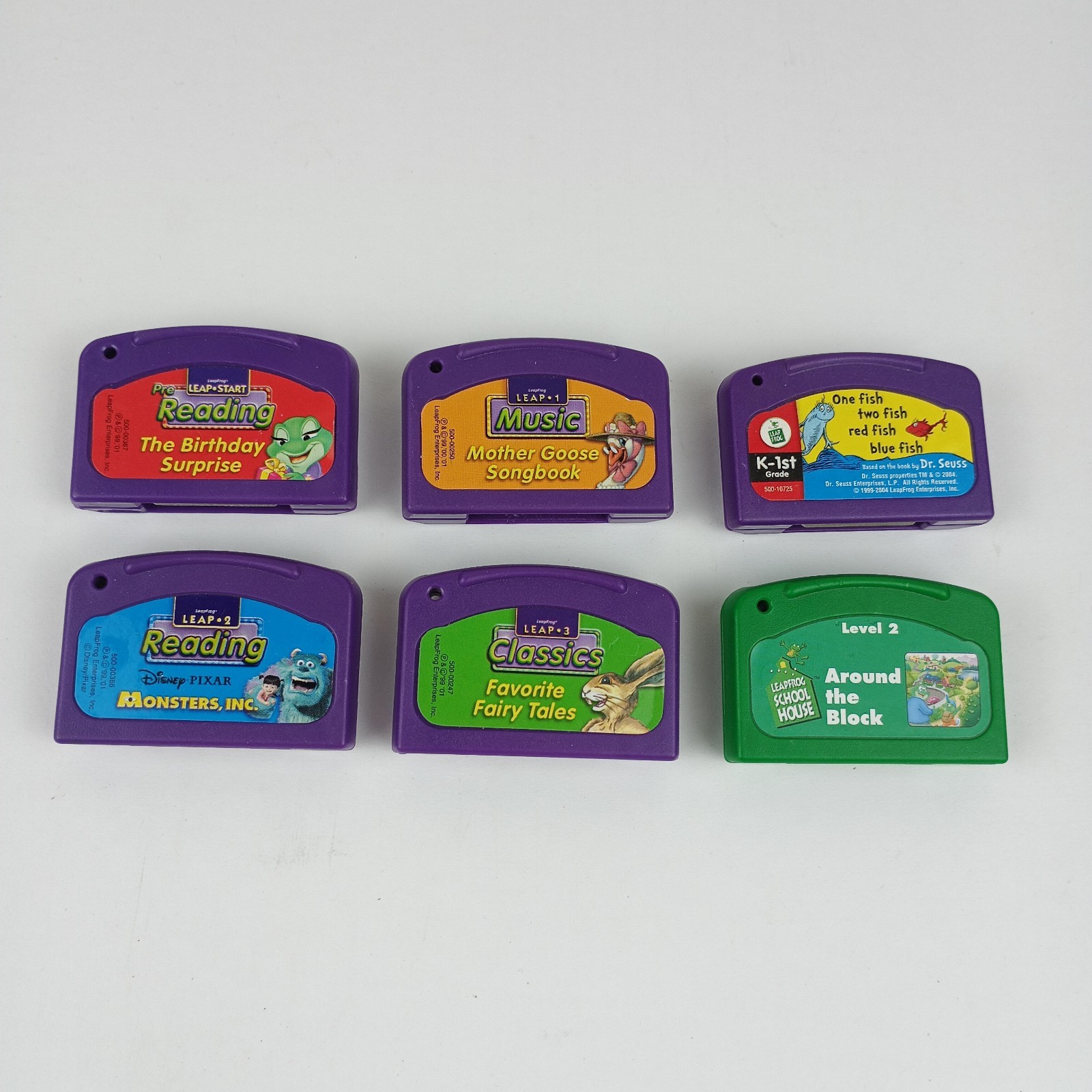 Leapfrog LeapPad Learning Game Cartridges ONLY untested reading learning