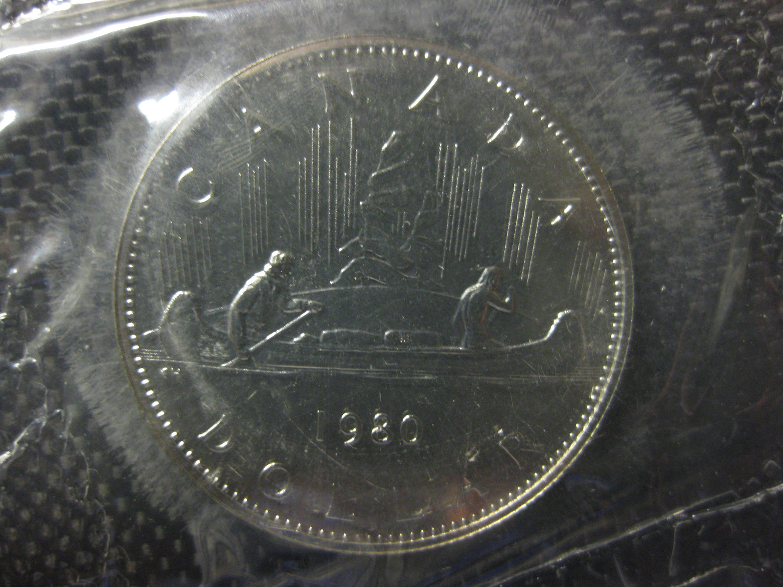 1980 Canadian Prooflike Nickel Dollar ($1.00)