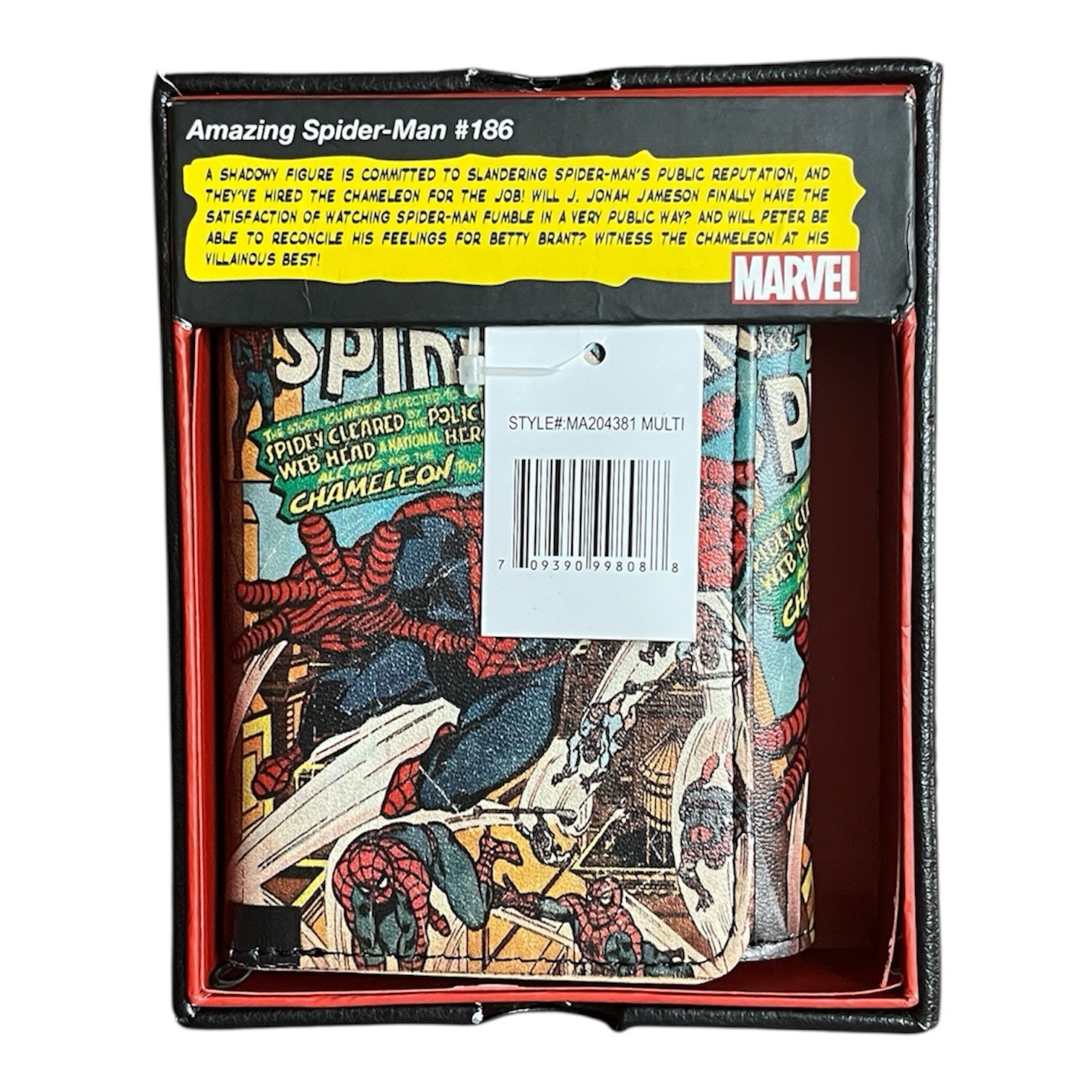 Marvel The Amazing Spider-Man #186 Limited Edition Valet Wallet NIB