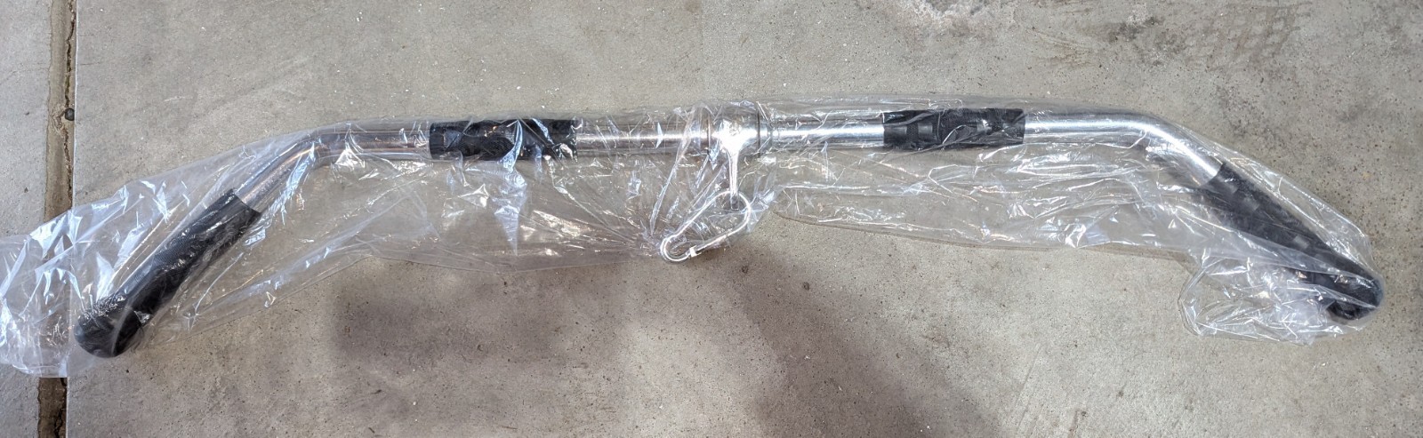 NEW 8.8 Lb LAT Cable Machine Attachment, Curl Pulldown Bar, Full Rotation, Steel