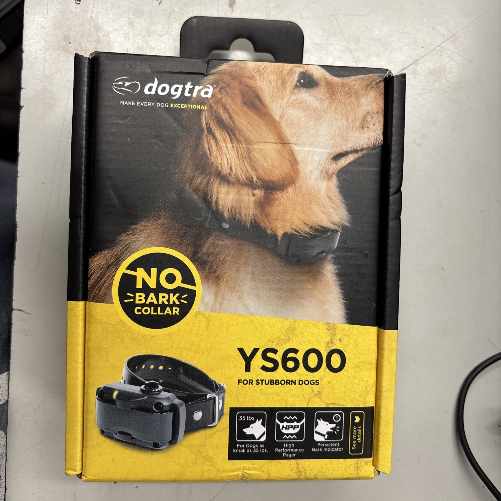 Dogtra YS-600 | High-Powered No-Bark Collar | 10 Levels of Stimulation