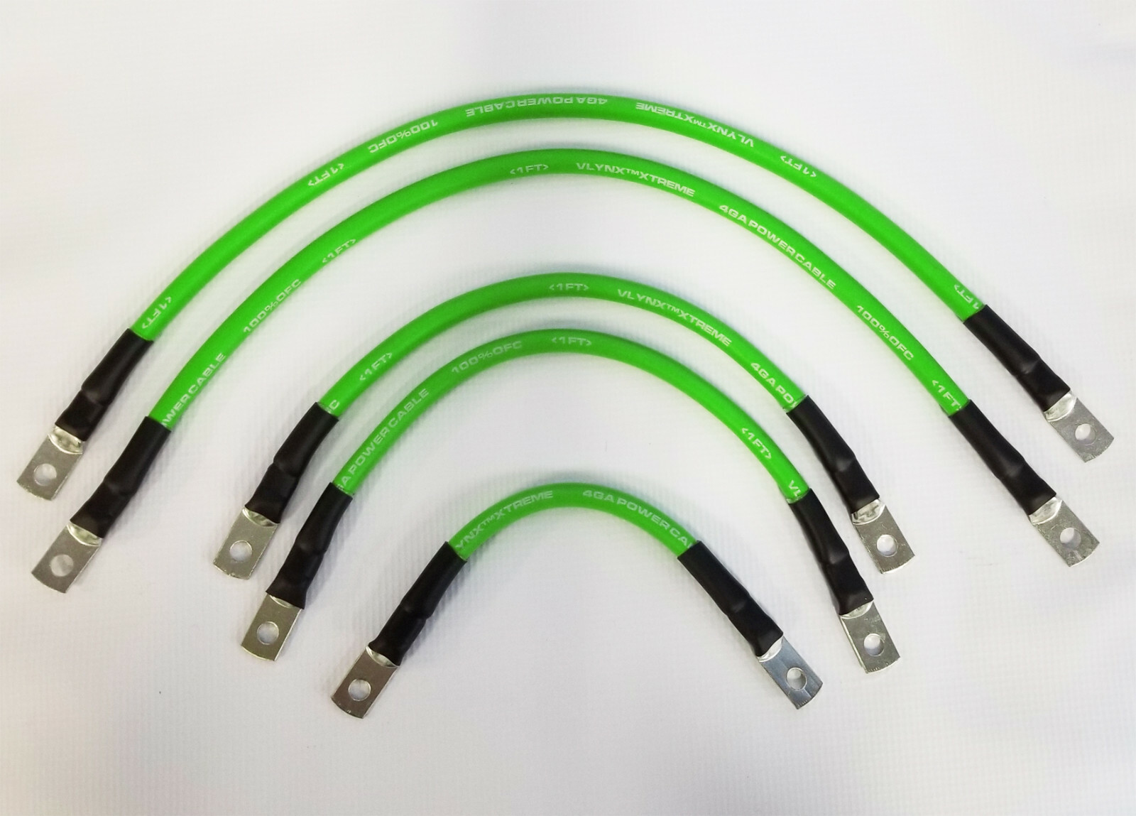 Club Car Precedent Golf Cart Battery Cable Set 4 Gauge 8 VOLT 2004 & UP VLYNX