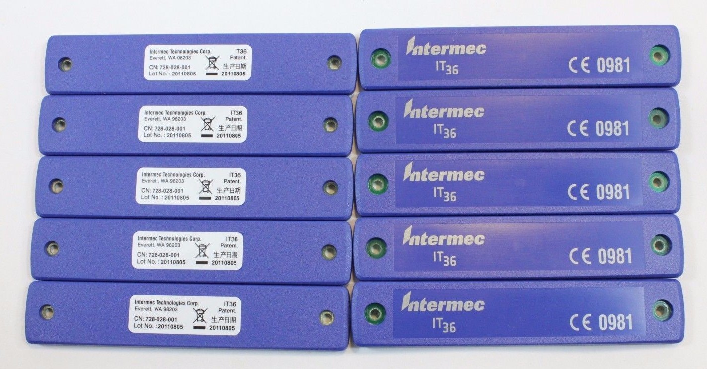 Intermec IT36 RFID Tags, IT36A0010, Pack of 10 (CN: 728-028-001)