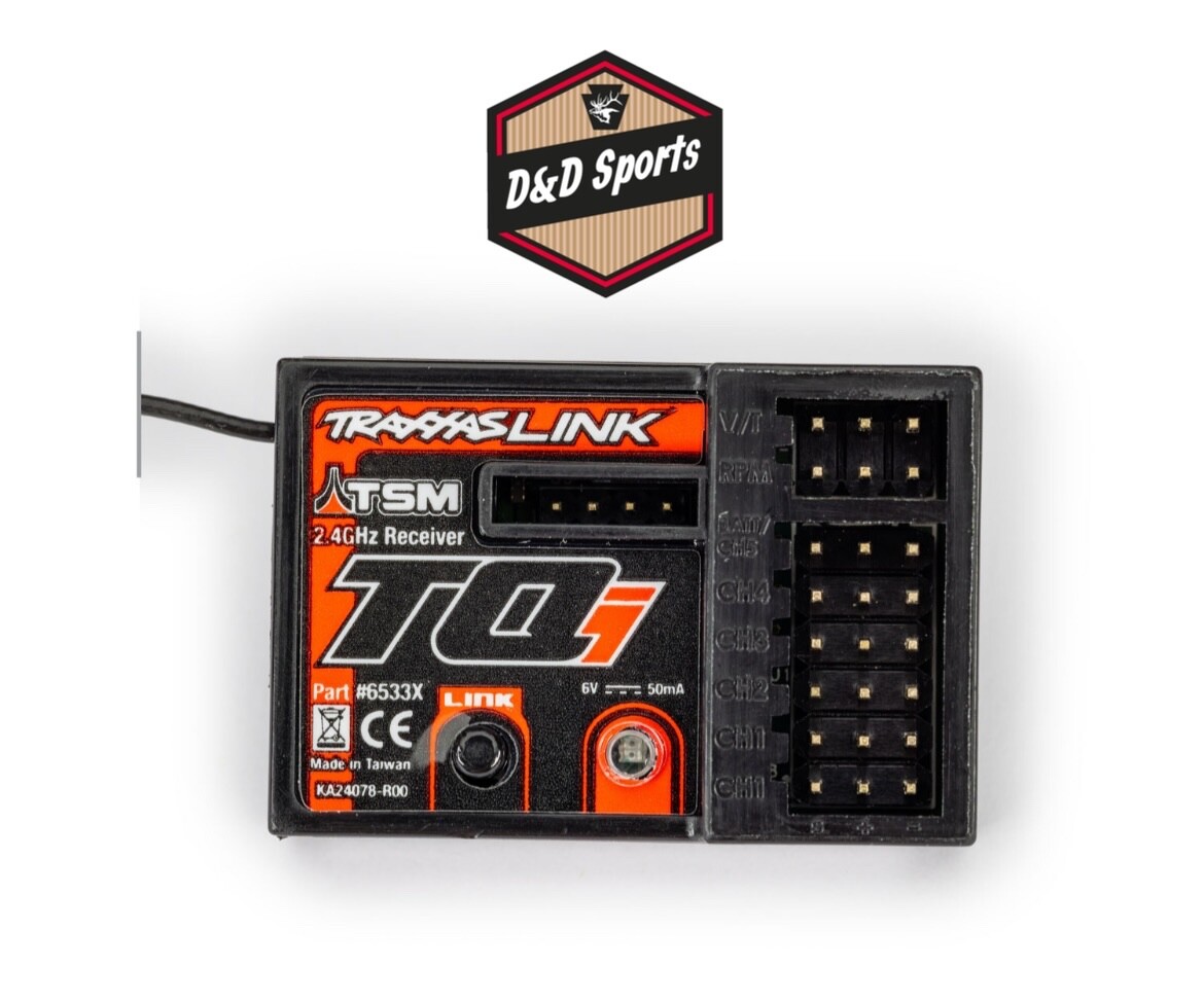 Traxxas 6533X - Receiver Micro TQi 2.4GHz w/ Telemetry & TSM 5 Channel