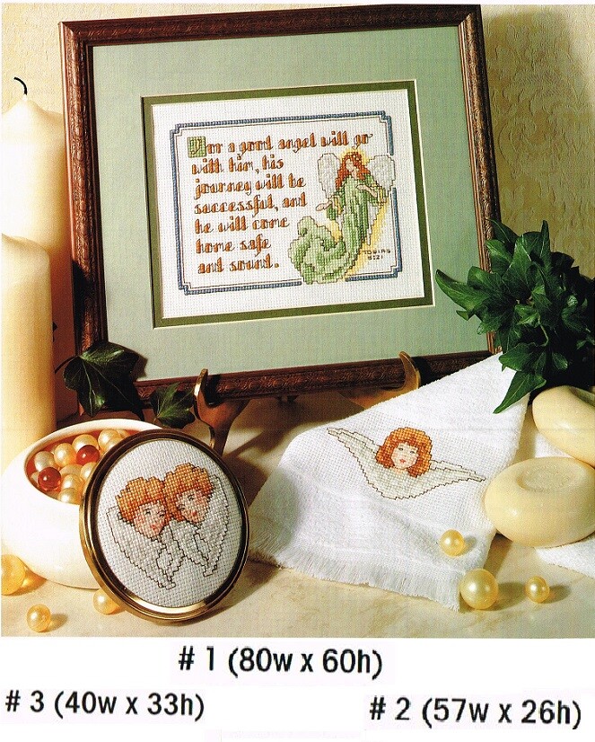 ANGELS DIVINE  CROSS STITCH PATTERN ONLY  -  QQ5