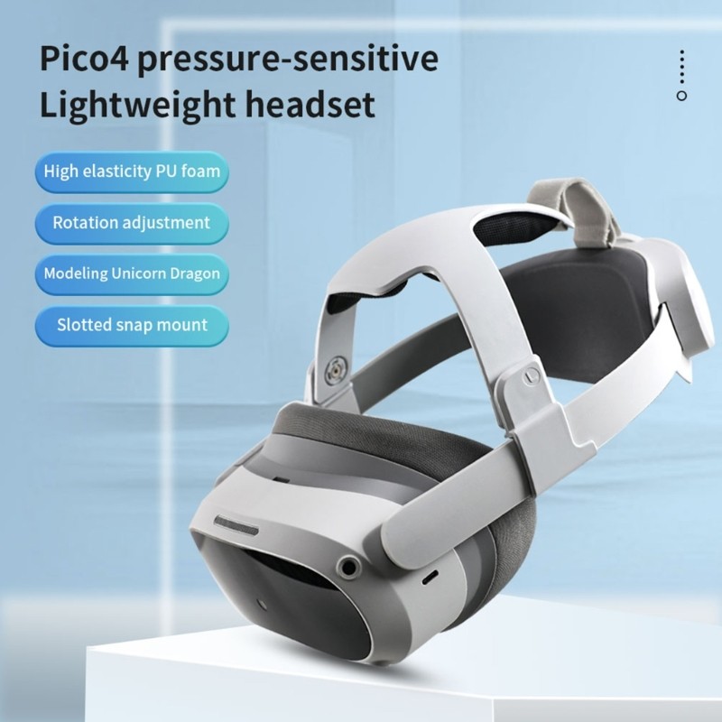 Adjustable Head Strap for Pico 4 VR Replacement Head Straps Enhanced Support