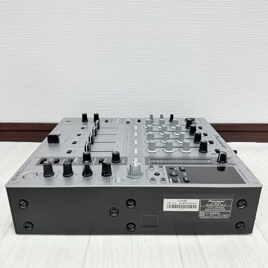 Pioneer DJM-750 Pro DJ Mixer Rekorodbox 4-Channel Silver Used Japan