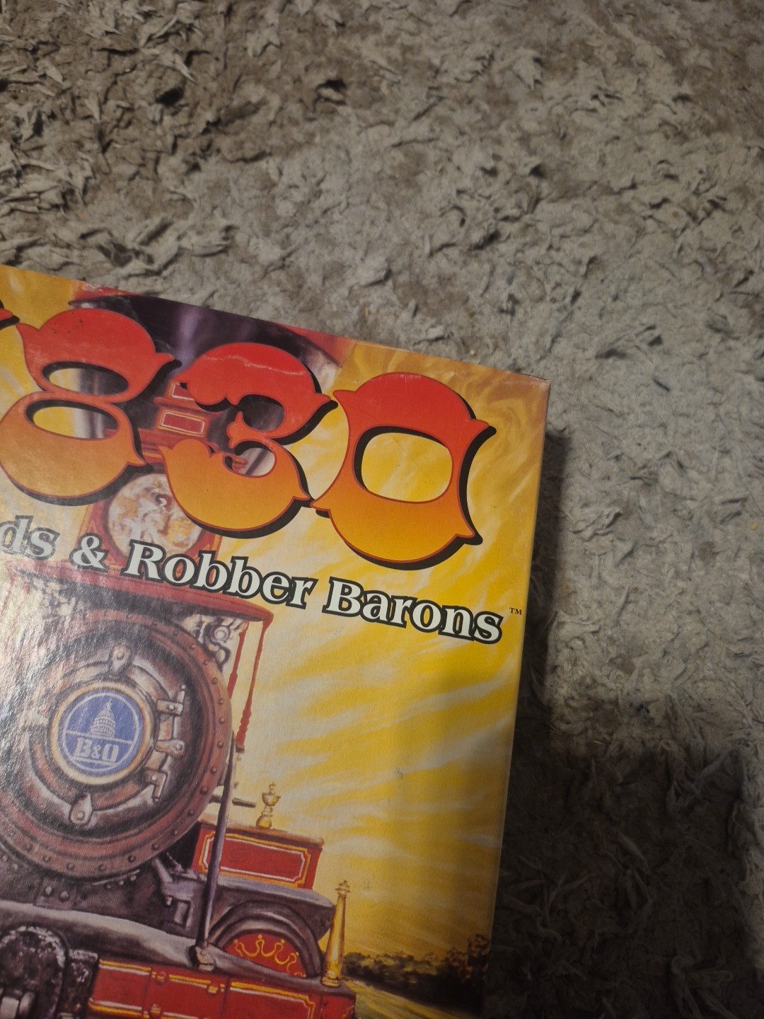 Avalon Hill 1830 Railroads &robber Barons Game