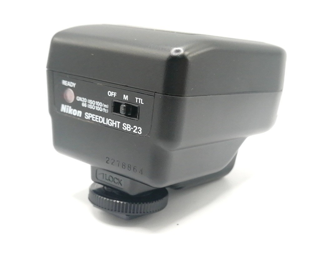 🎦👀✨MINT✨ Nikon Speedlight SB-23 Shoe Mount Flash From JAPAN