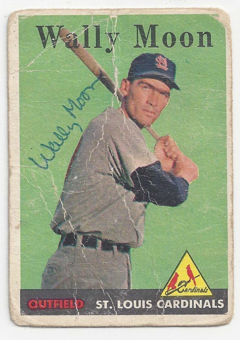 Wally Moon St Louis Cardinals 1958 Topps #210