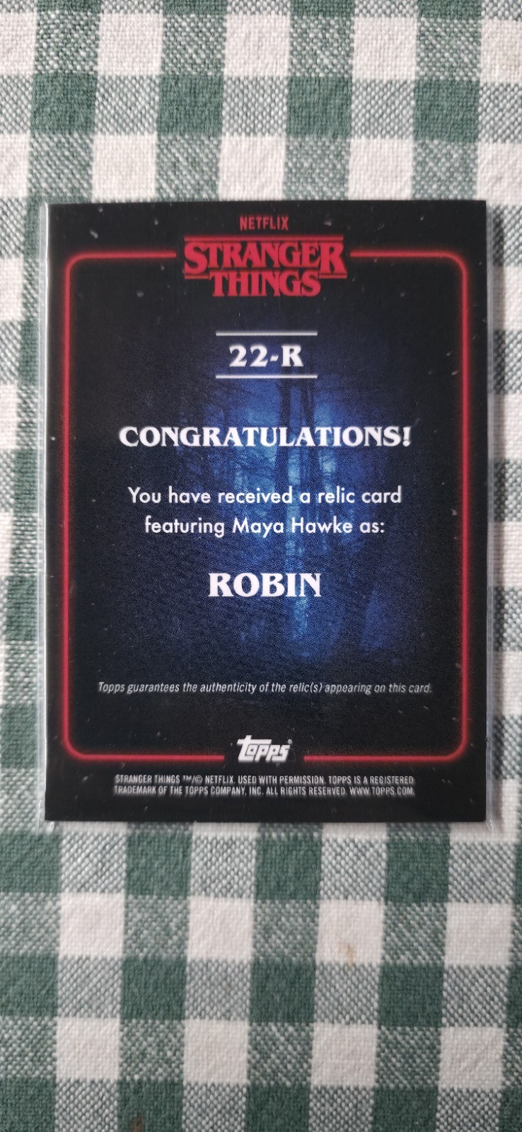 topps stranger things 2025 Robin 98/99