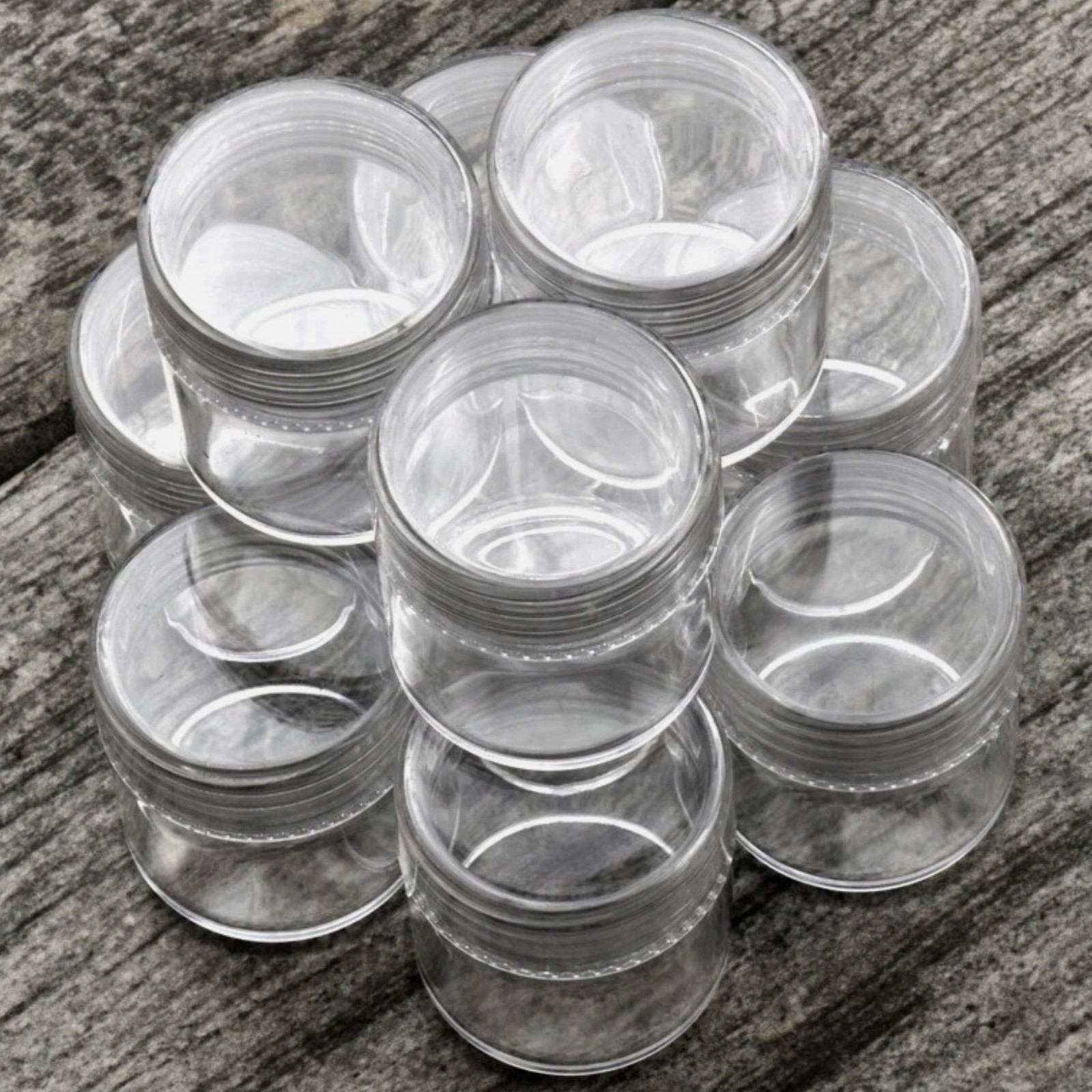 10pc Plastic Storage Container Set Jewelry Beads Findings Crafts Parts Holder