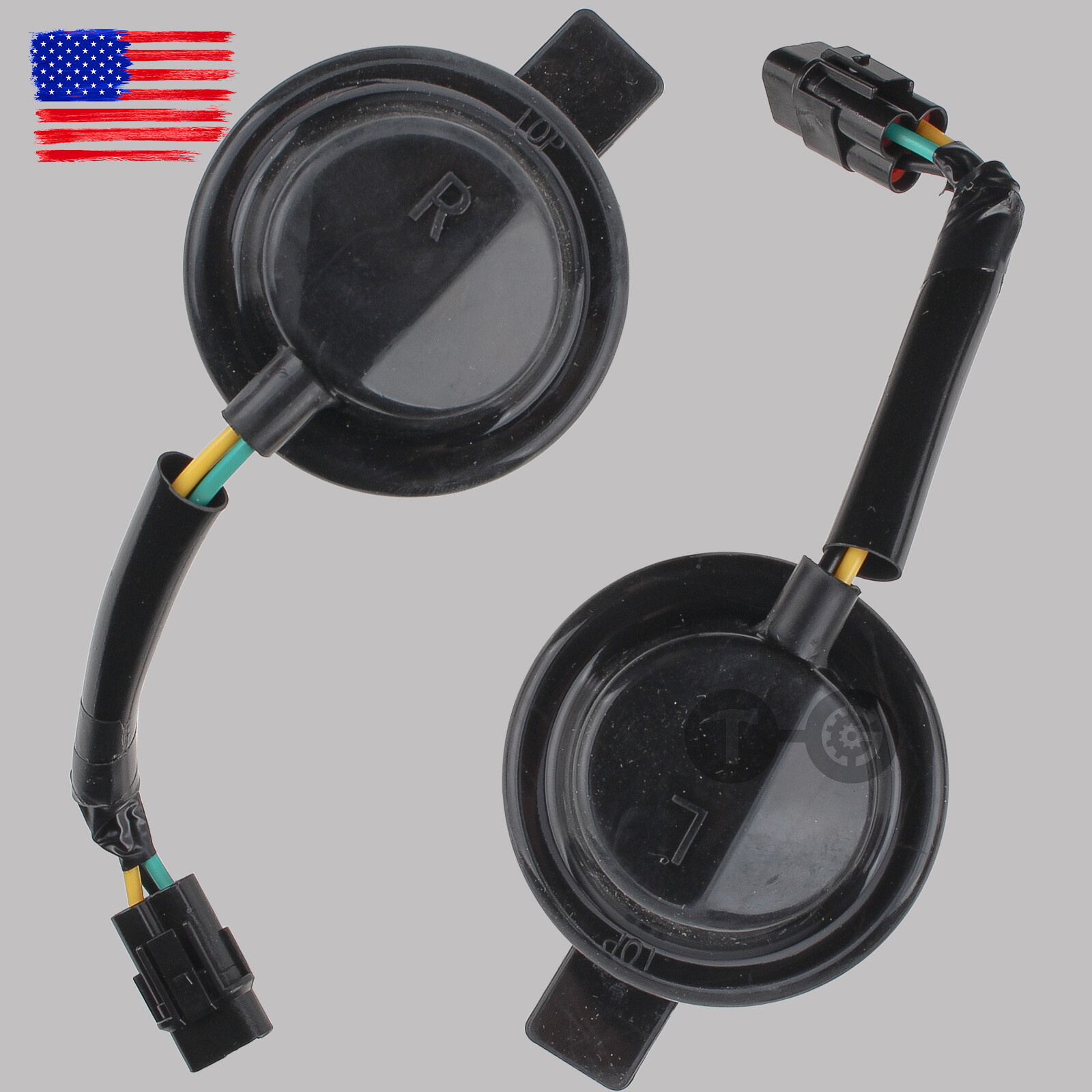 HEADLIGHT SOCKET CORDS WIRES PAIR FOR 2006-2021 Yamaha Raptor 700R (YFM700R)