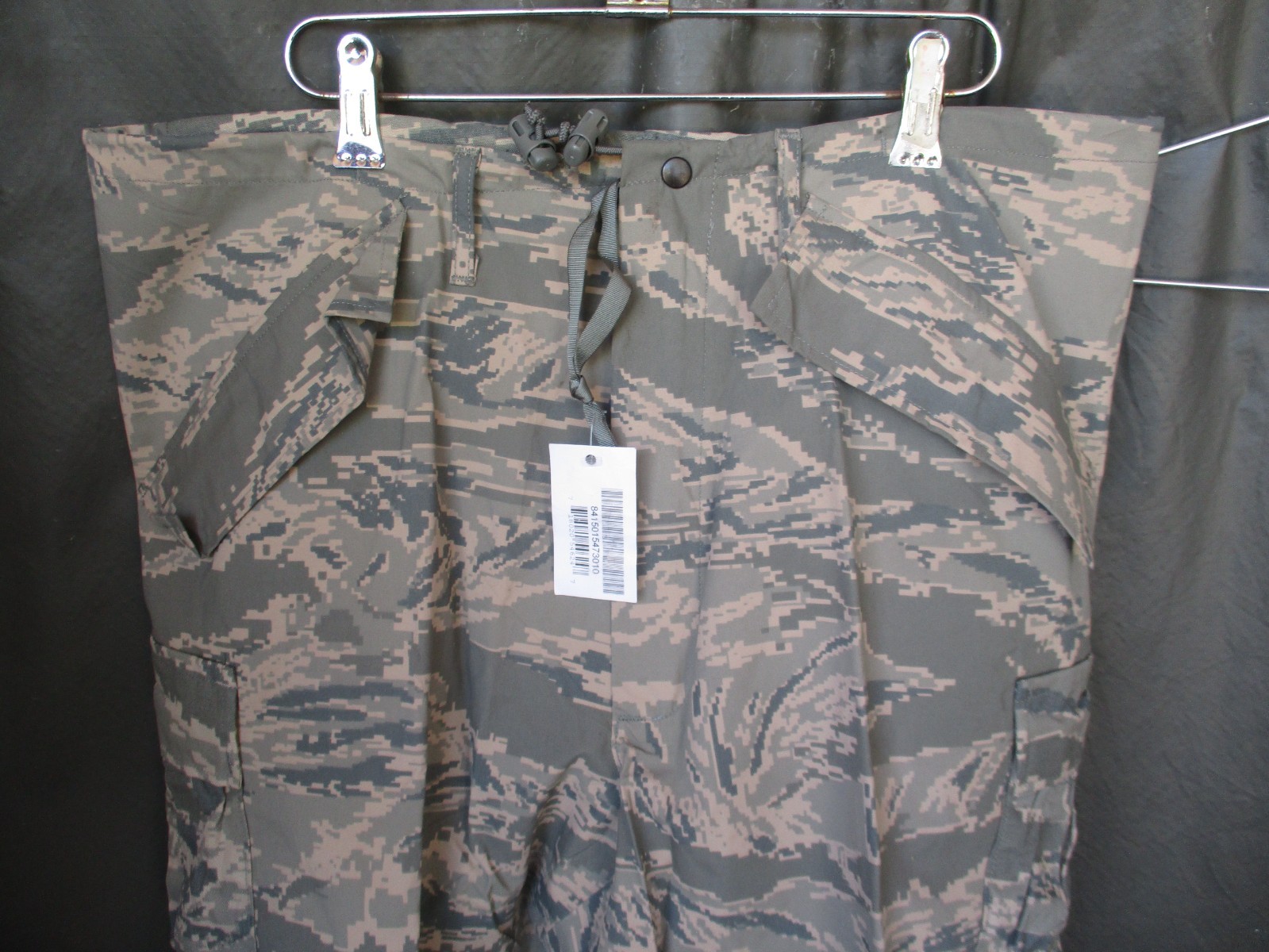 NWT Oldgen USAF Tiger Stripe GORE TEX Rain Pants, ECWCS, MEDIUM REGULAR 37 waist