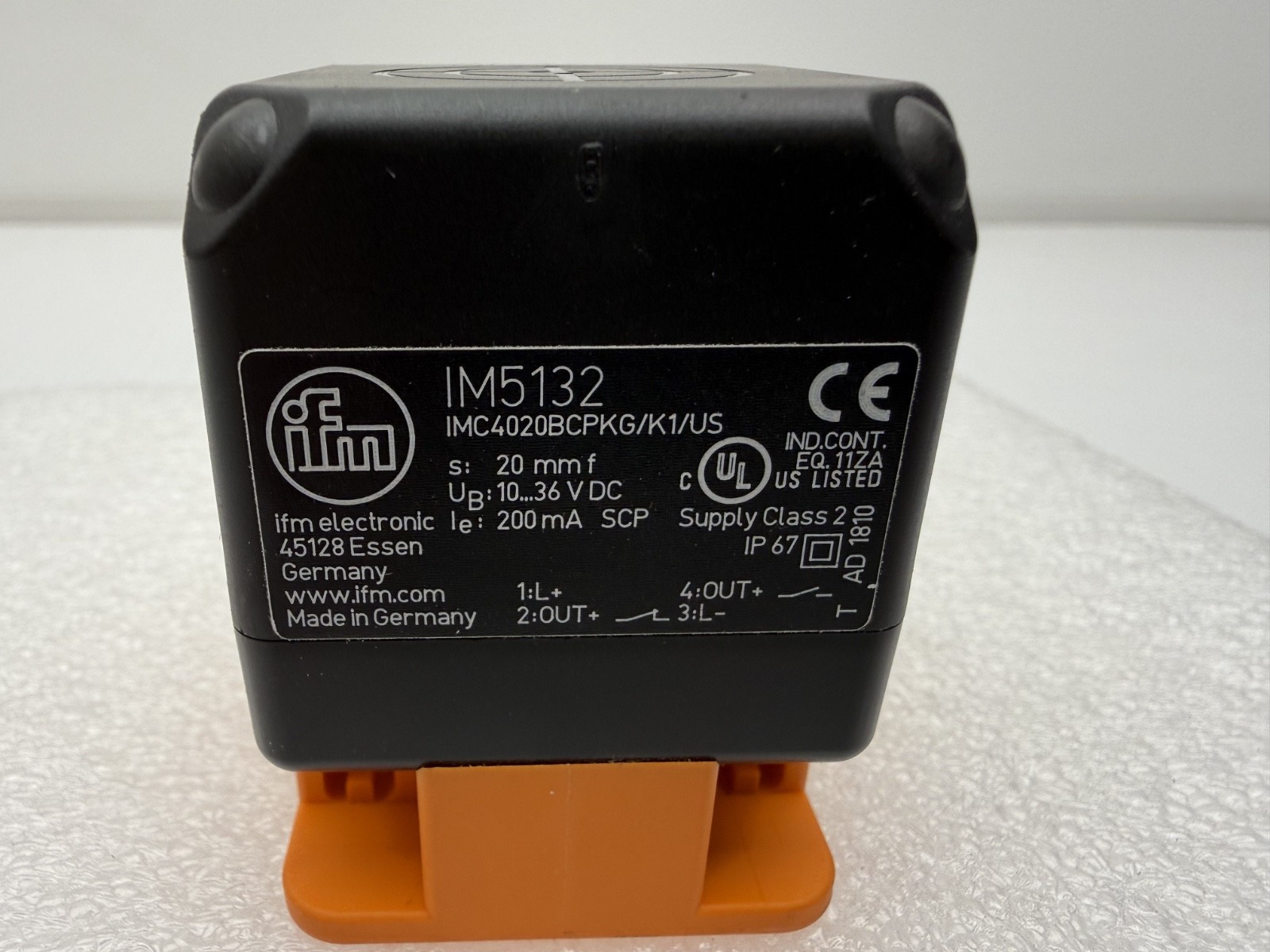 IFM Efector IM5132 Inductive Sensor - Great Condition