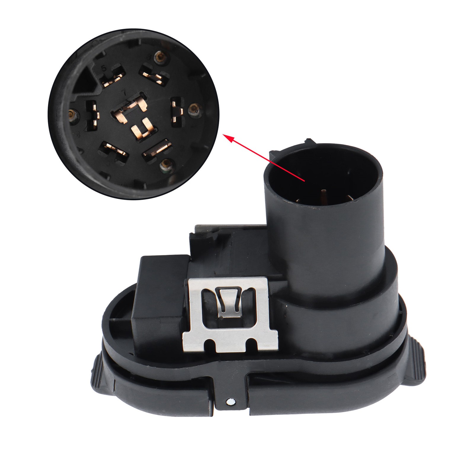 Labwork Rear Bumper Trailer Tow Connector 2012-2022 For RAM 1500 2500 924-611