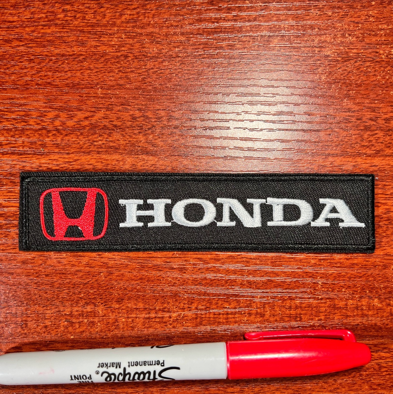 Honda Patch Motorsports Cars Motorcycles Japanese Embroidered Iron On 1.25x5"