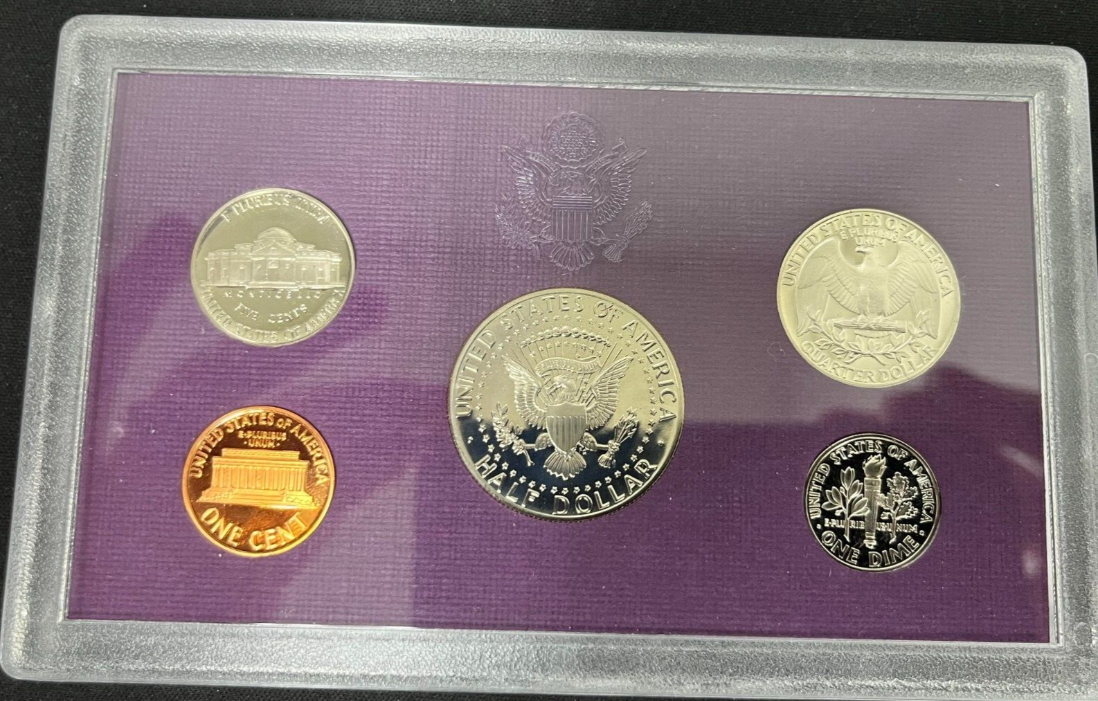 1990 Clad Proof Set U.S. Mint Original Government Packaging With COA