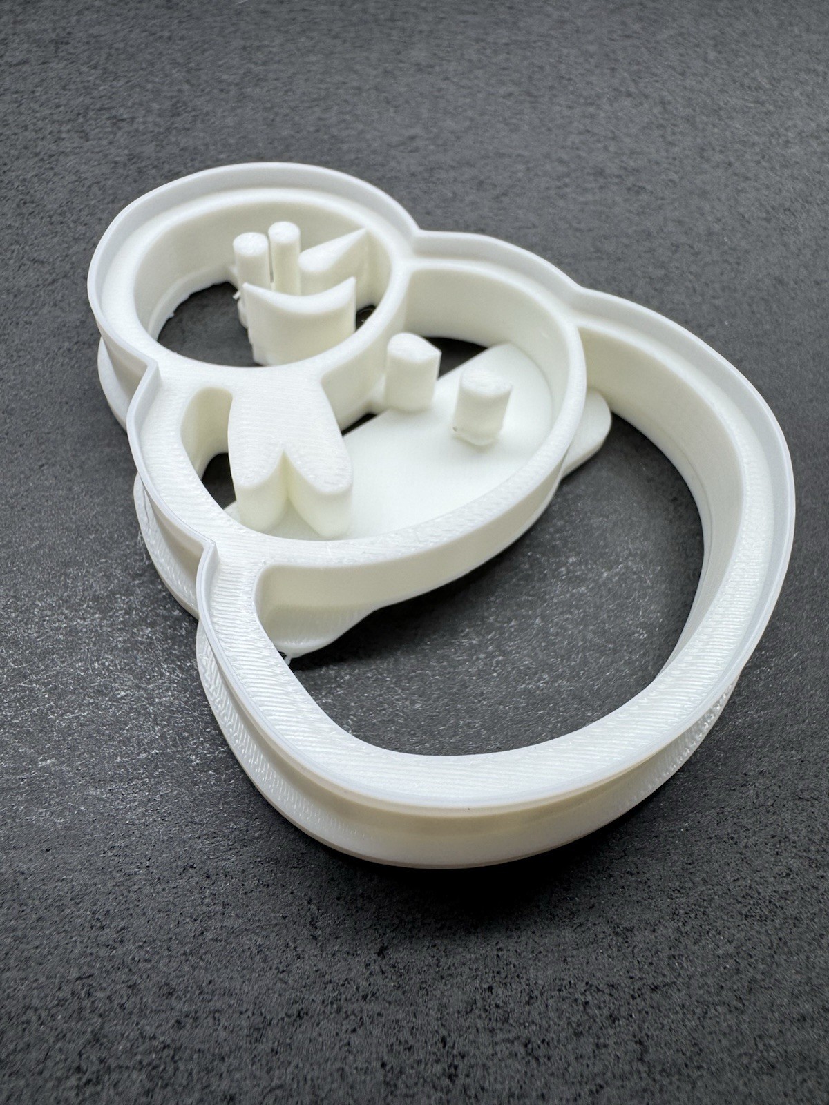 Set of 7 Christmas Cookie Cutters – 3D Printed Holiday Baking Set
