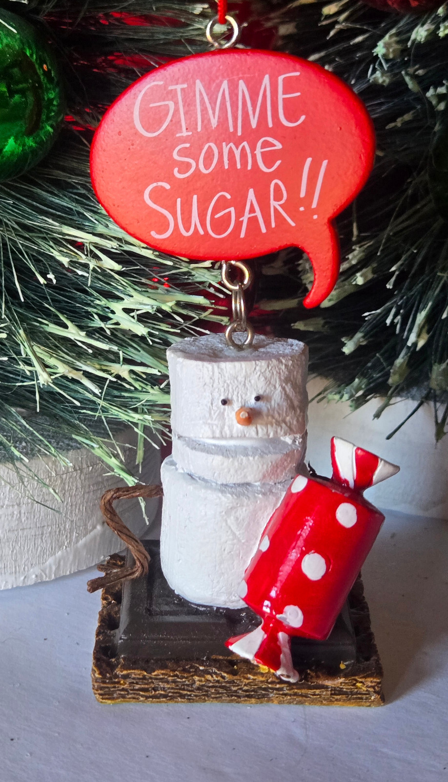 S'more Original Toasted Series  "Gimmie Some Sugar" Ornament, BRAND NEW
