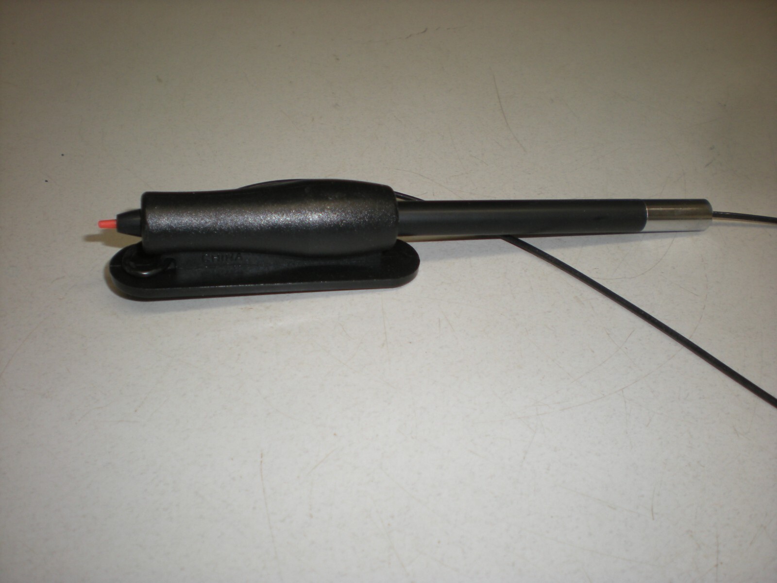 Stylus Pen for Touch-Screen Use with Spring Loaded Tip, Security Cable & Holder