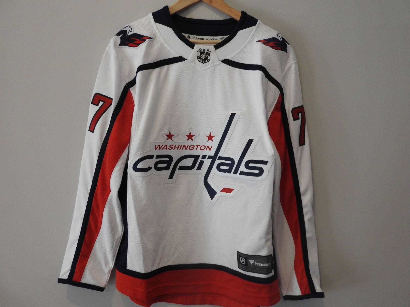 Washington Capitals Fanatics Breakaway #77 Hockey Jersey New Mens X-SMALL $175