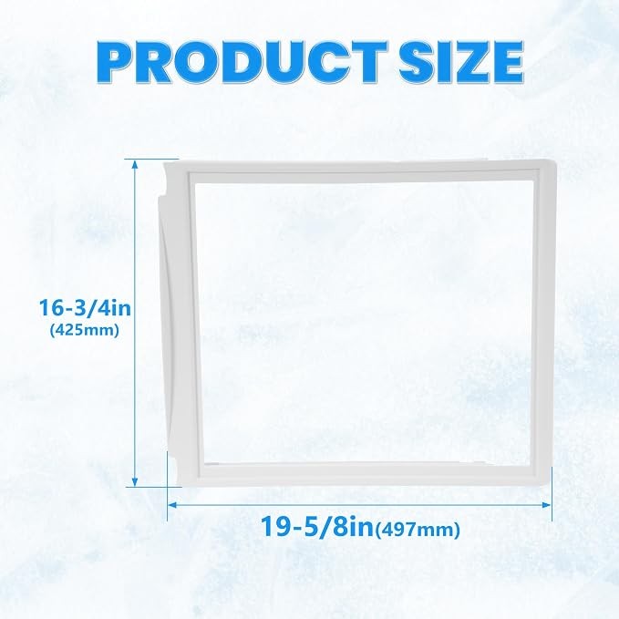 Refrigerator Shelf Frame Without Glass For Electrolux E23CS75DSS0 E23CS75DSSK