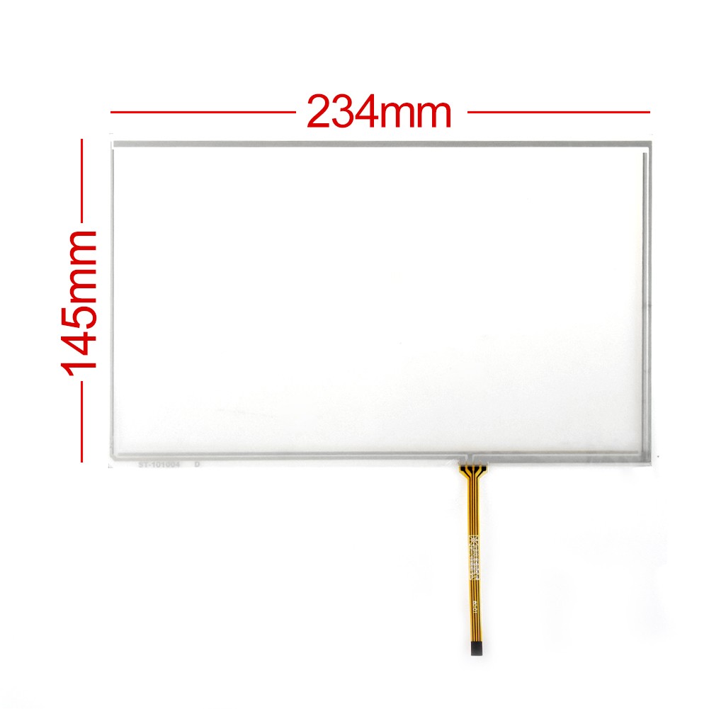 4-Wire Digitizer Resistive Touch Screen Panel 10.1inch 233*141MM