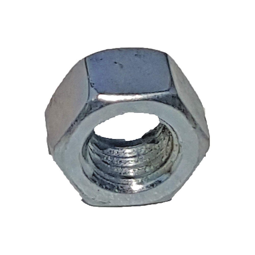 GRAINGER APPROVED V515 3/8EG Hex Nut,Steel,Overall W 21/32in,PK25 5YE52