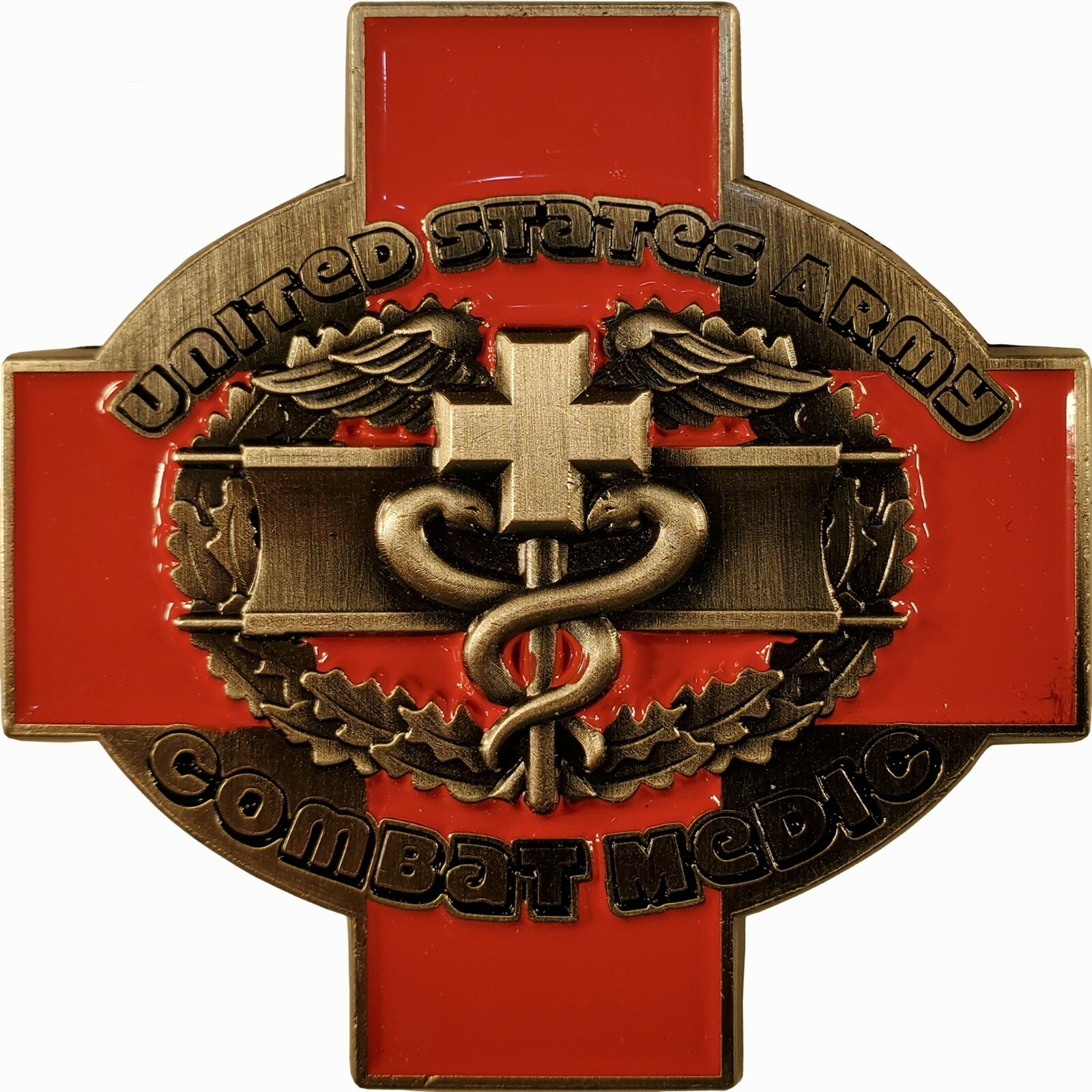 US Army Combat Medic Challenge Coin 68W 2" OCPM 143