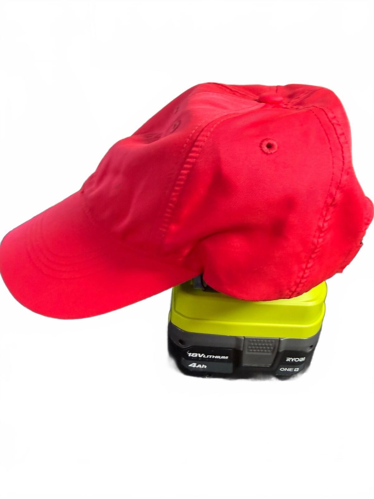 Nike Red Classic Baseball Cap with Adjustable Strap