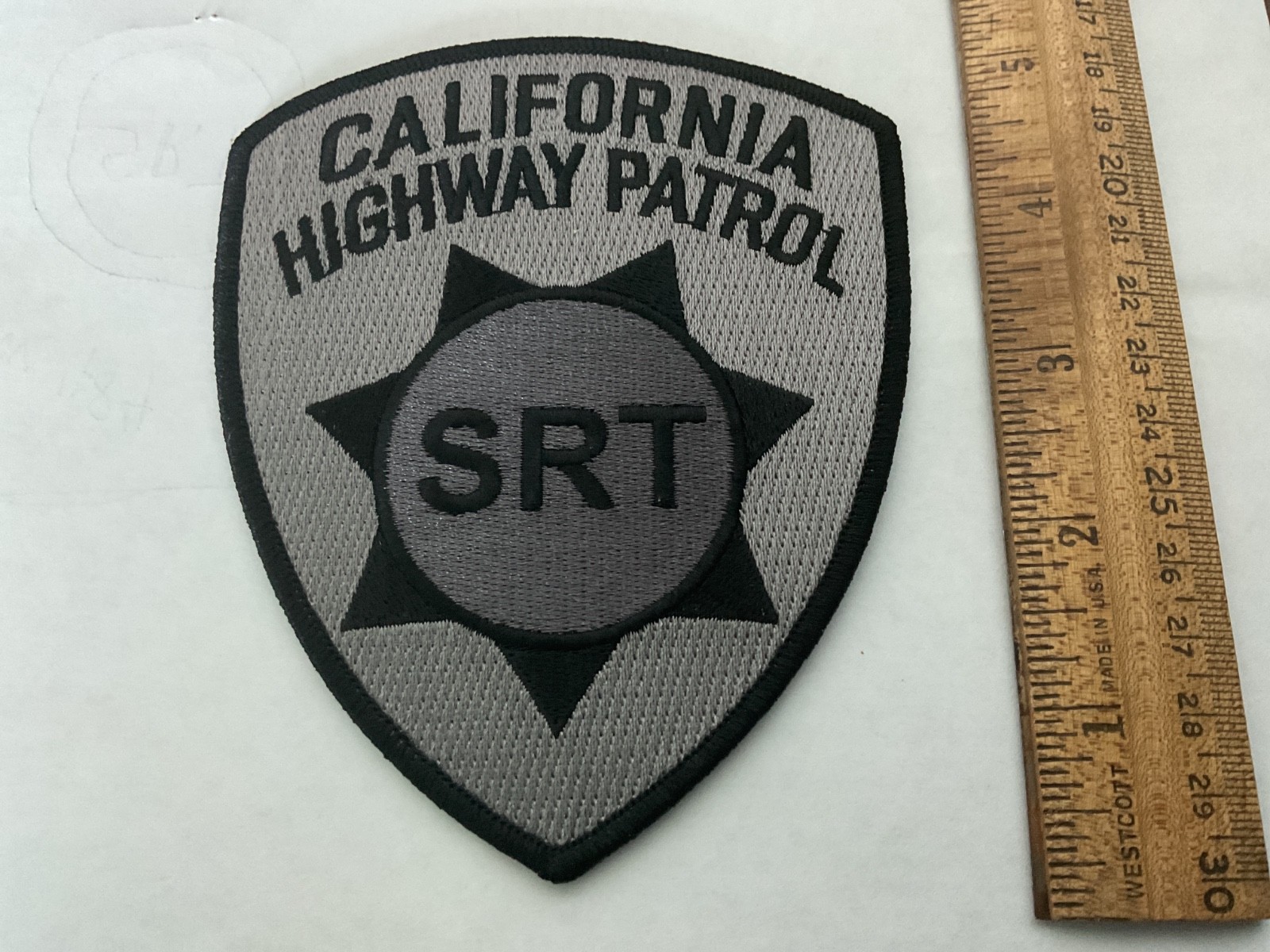 California Highway Patrol collectable Patch SRT  Plus You Get tracking & Insured