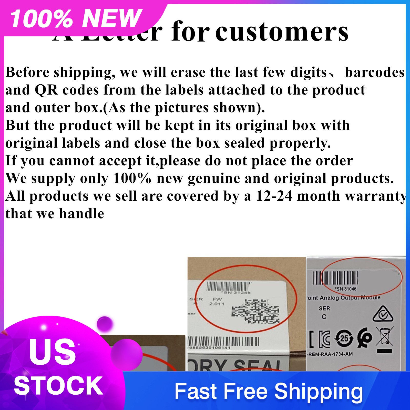 New Allen Bradley 2085-IF8 Micro800 8 Point Analog Input Module