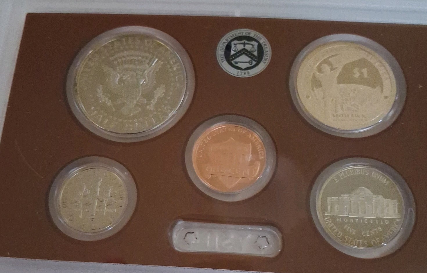 2015 U.S. Mint Proof Set OGP Box & COA 14 Coins Complete Clad Set