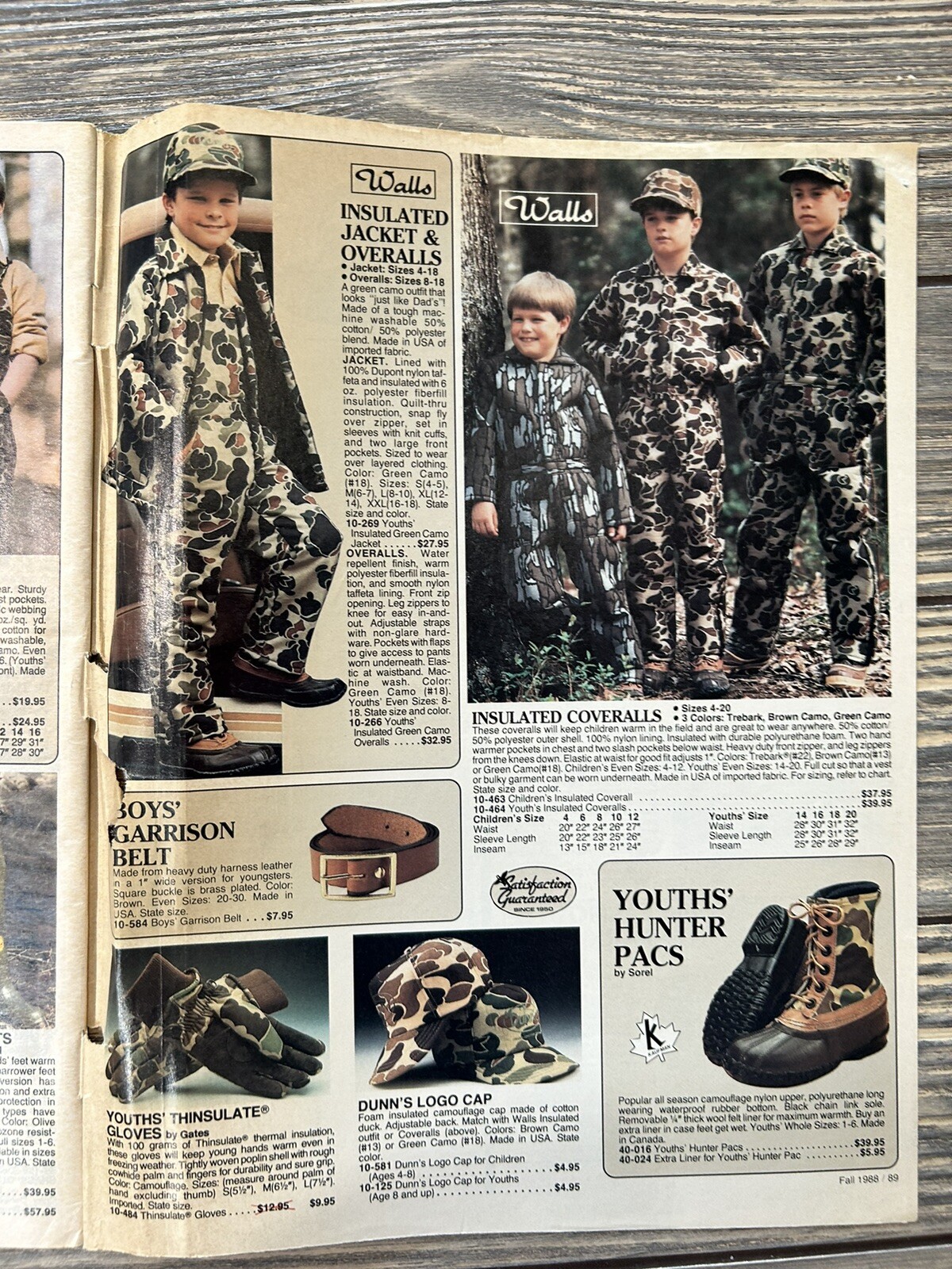 Vintage Fall 1988 Dunns The Broadbill Catalog