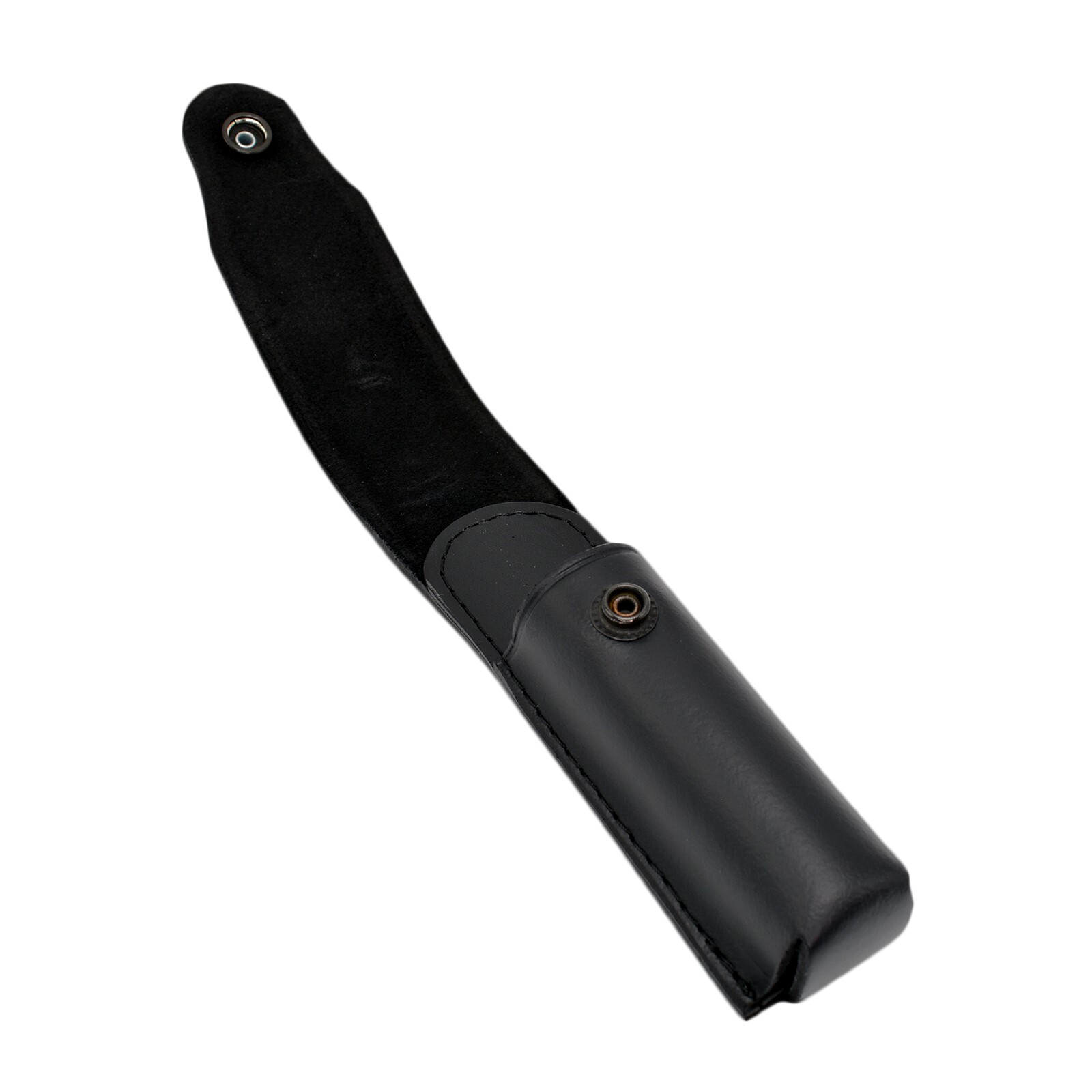 Perfect Fit Leather Closed Top Flashlight Holder Streamlight ProTac HL-X Chrome