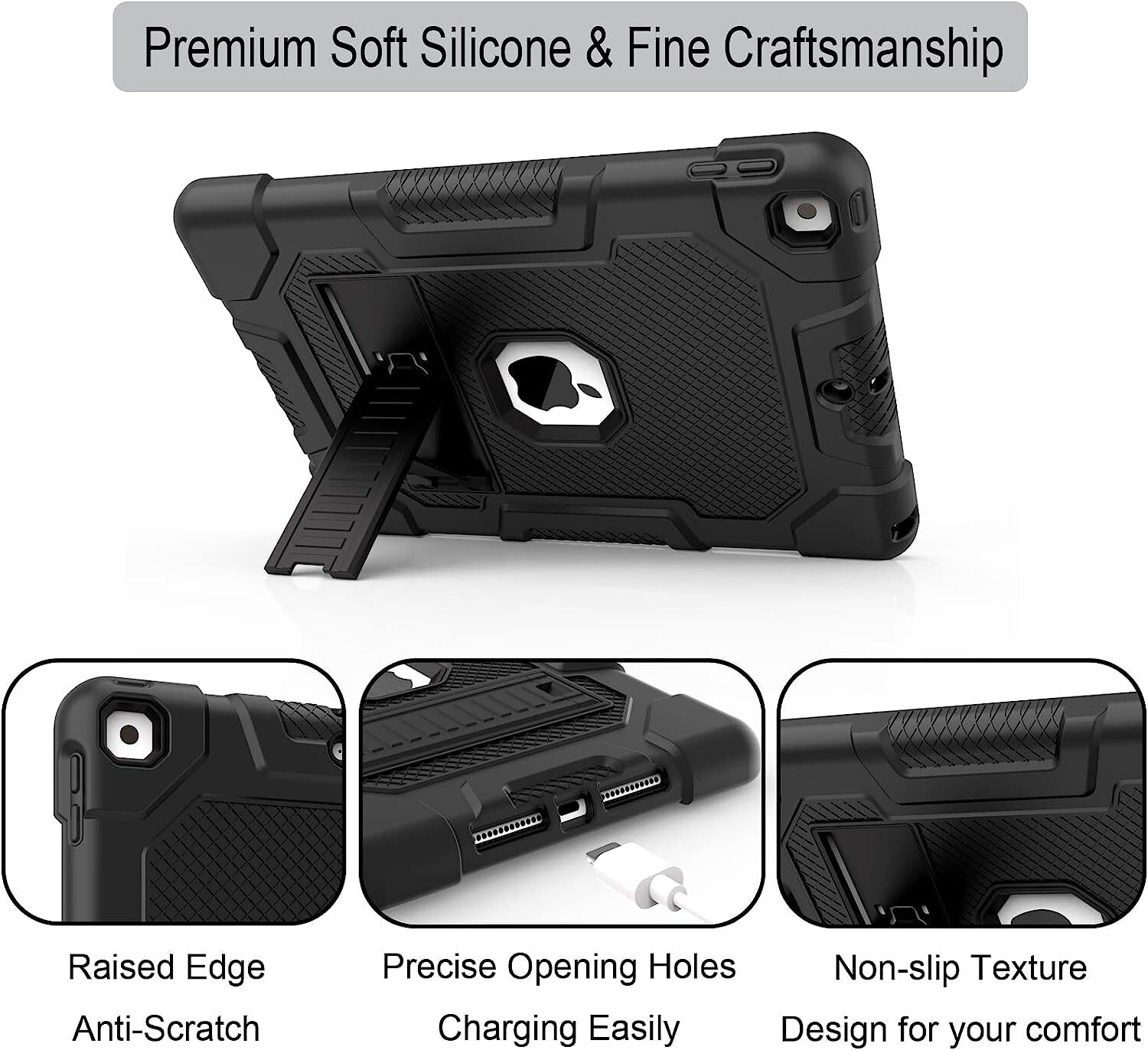 Case For Apple iPad 9th Generation 10.2" Heavy Duty Cover+Screen Protector+Pen
