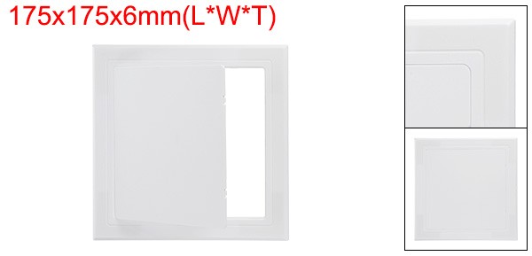 120x120mm Self-Adhesive Access Panel ABS Plumbing Access Doors White
