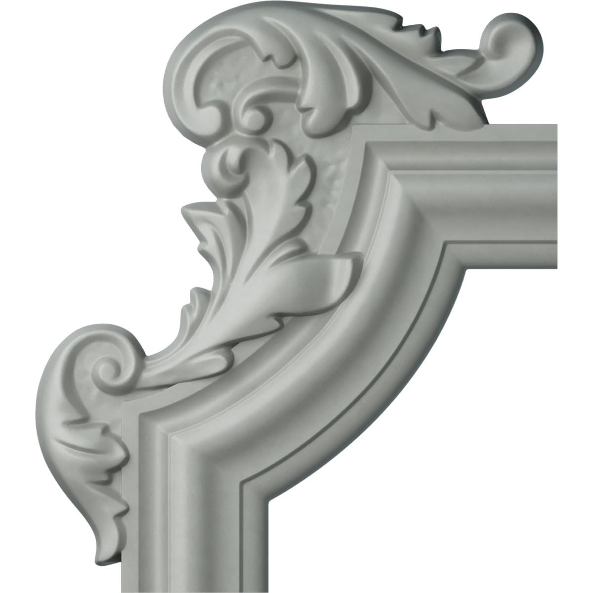 PML13X10PML Left Pompeii Corner Panel Moulding 131/4 x 105/8 x 11/8 Inch
