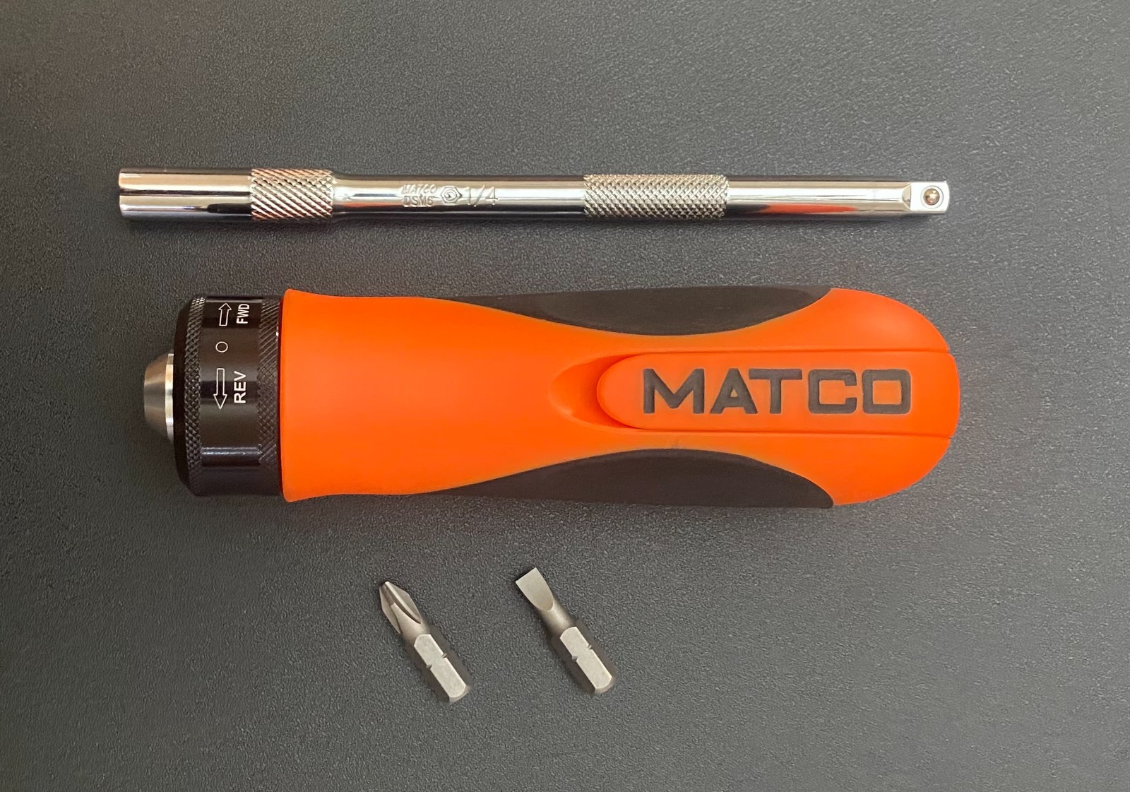 Matco Ratcheting Screw Driver Set SRSO4