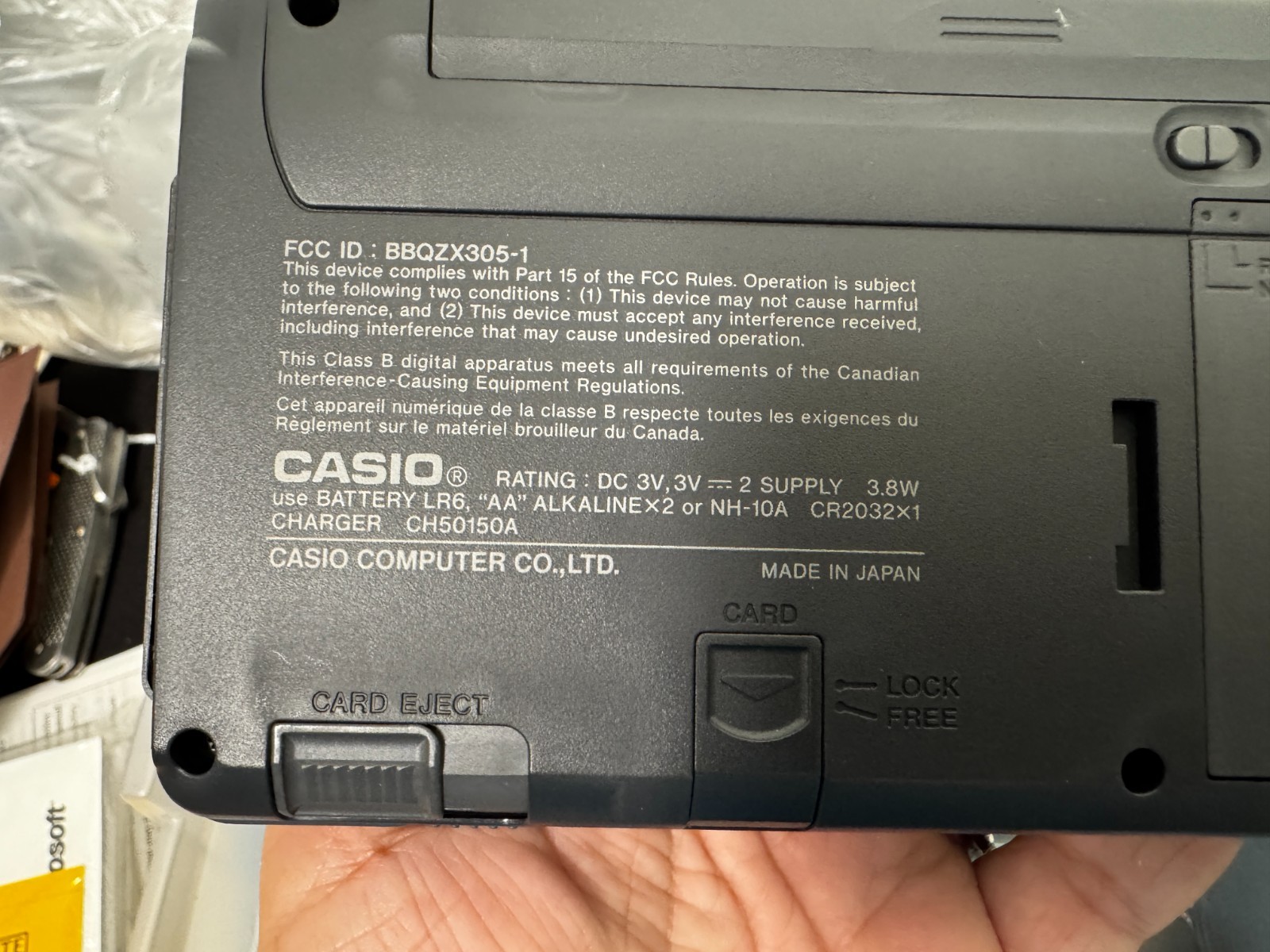 Casio Cassiopeia A-10 2MB - Tested Vintage Windows Pocket Computer w/ UT-S11