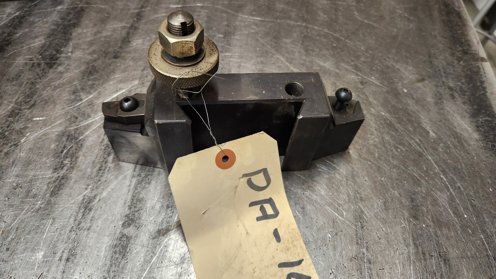 INCOMPLETE Aloris DA16N  Quick Change Turning Tool Holder LOOK PHOTOS
