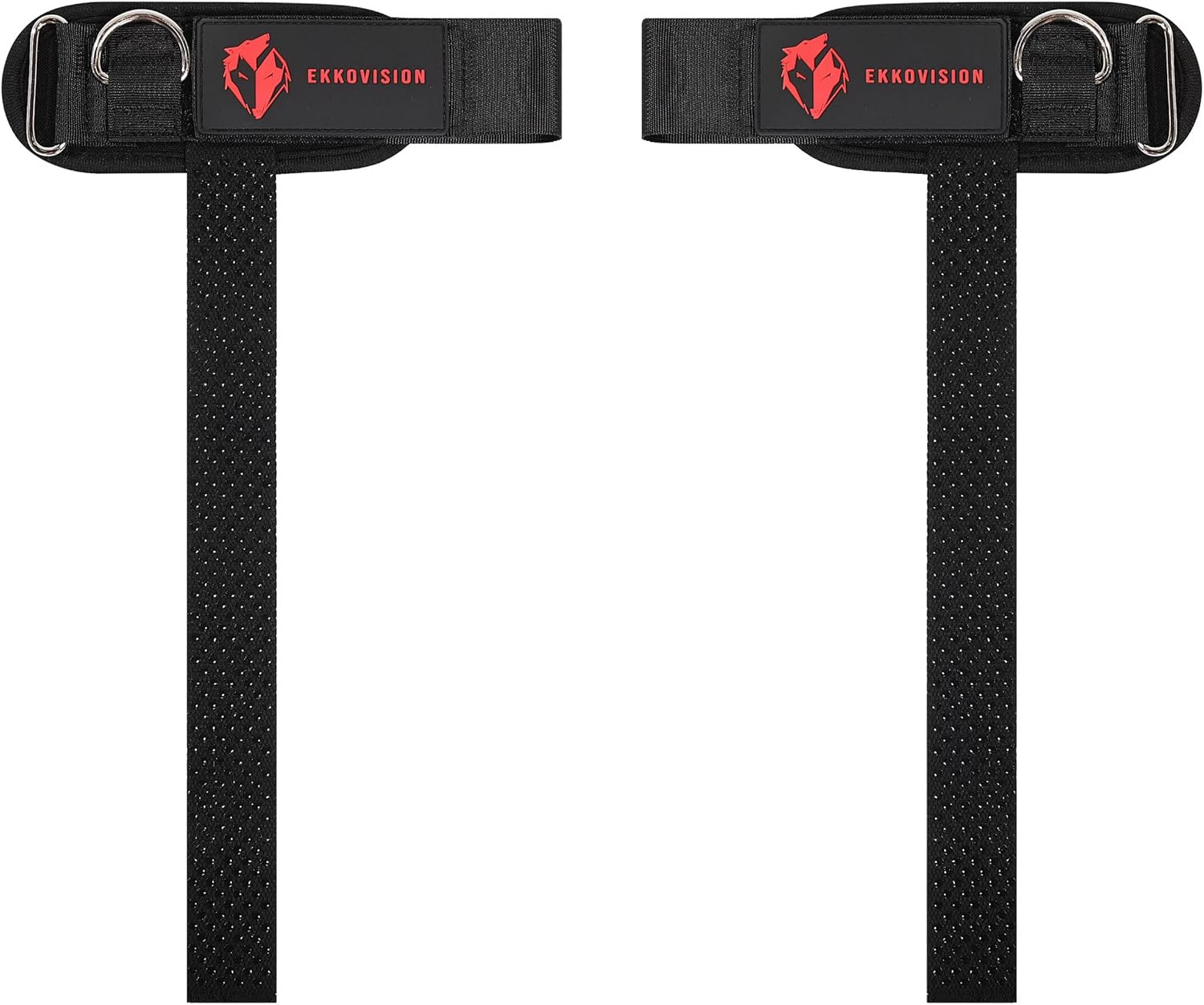 Ekkovision Weight Lifting Straps with Cuffed D Ring, Wrist Support for Men