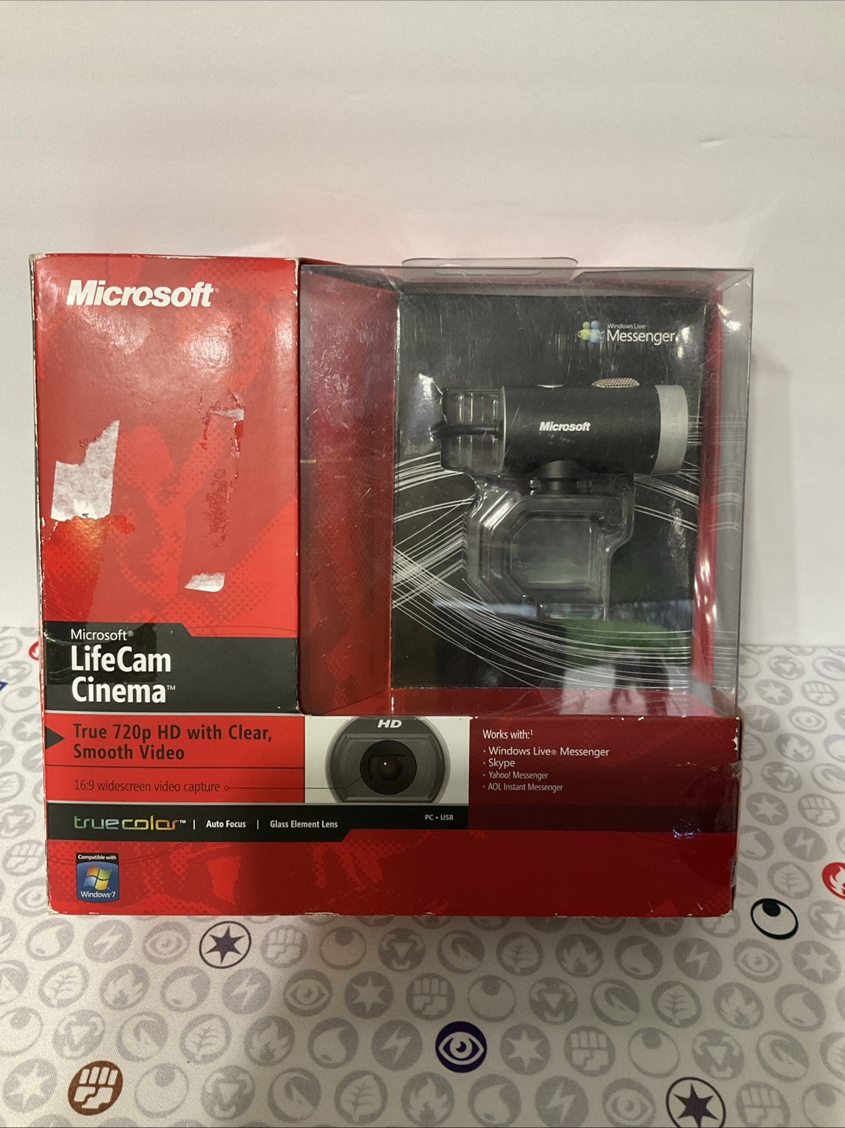 Microsoft H5D00001 Web Cam - New Open Box - Fast Free Shipping!