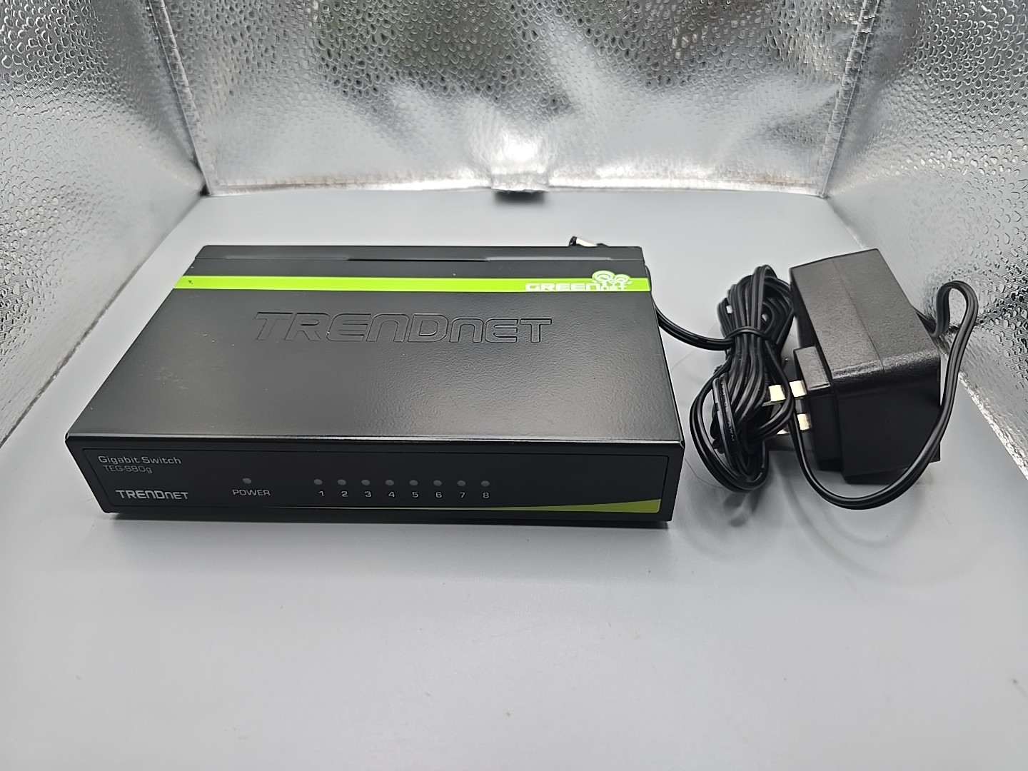 TRENDNET GREEN NET 8-PORT GIGABIT SWITCH TEG-S80g