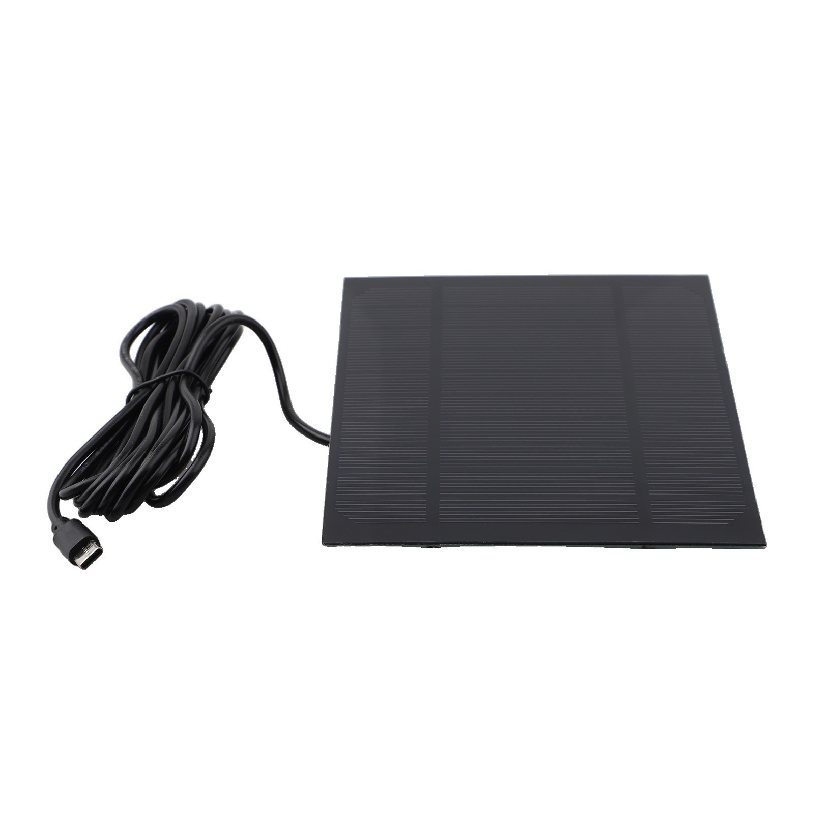 Compact 3 5W Solar Panel Charger for Type C Compatible Gadgets Outdoors