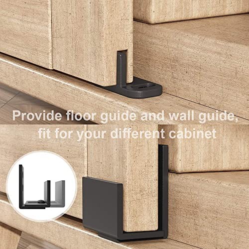 5FT Super Mini Sliding Barn 5FT Track Kit (Double Door) Super Mini " I " Shape
