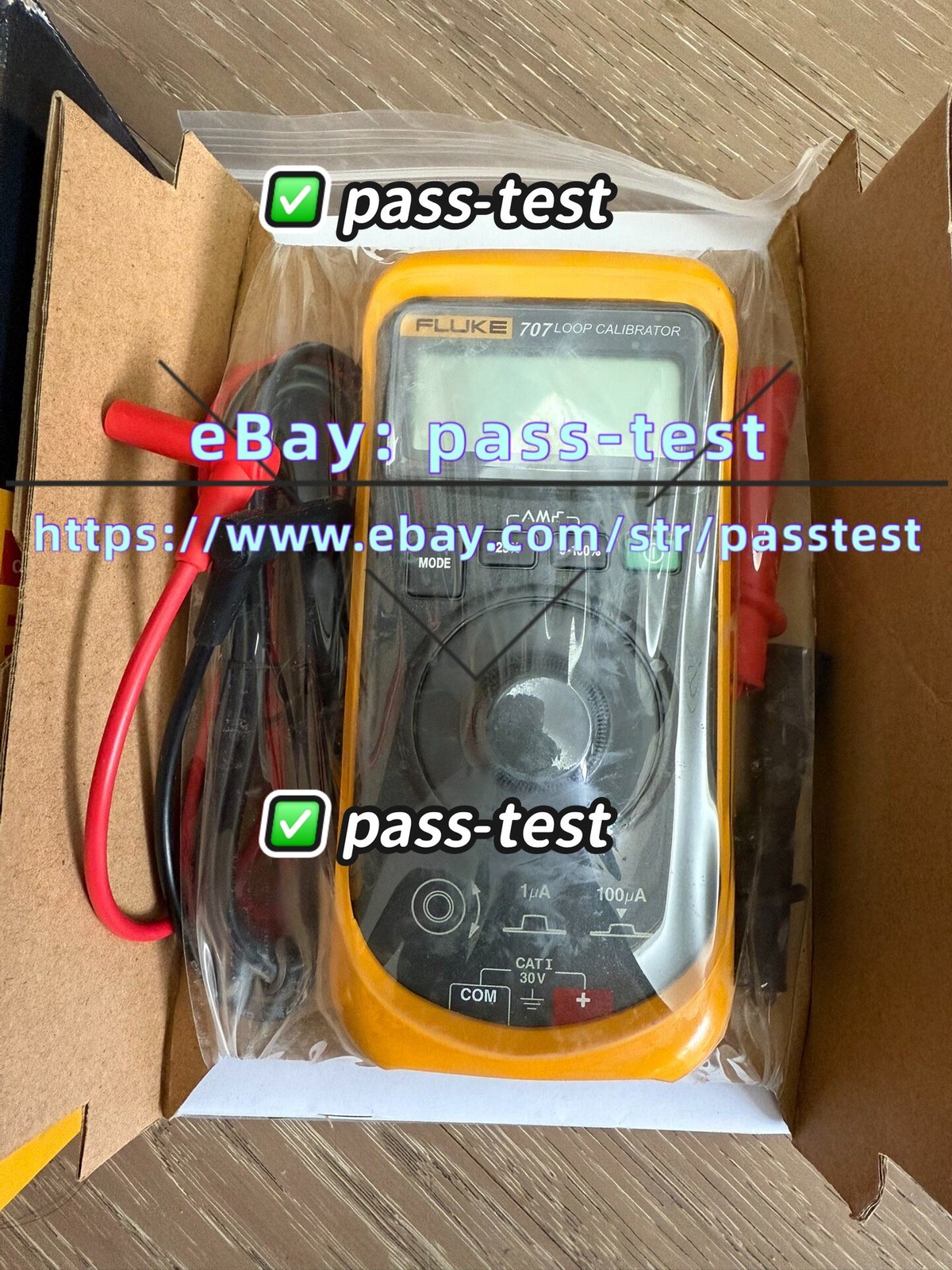 New For Fluke 707 loop loop calibrator process signal calibrator FLUKE 707