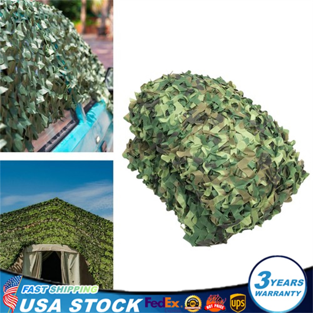 Camouflage Net Hunting Army Camping Camo Large Tactical Netting Cover 26x26Feet