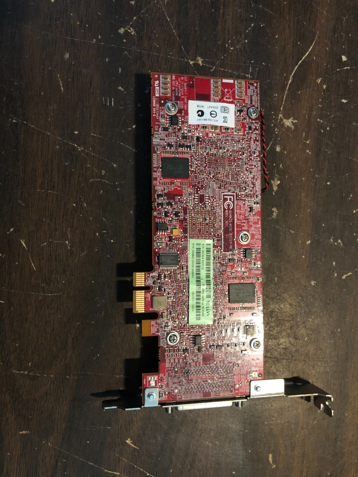 ATI FirePro 2450 Multi-View 512MB Video Graphics/Gaming Card